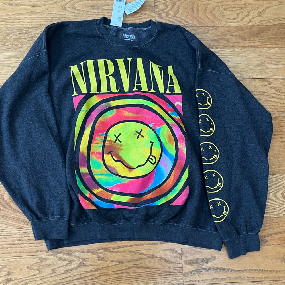 Black Nirvana Urban Outfitters Sweatshirt